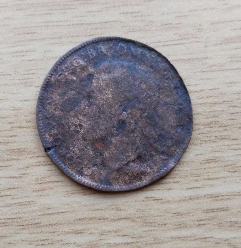 Error South Africa very thin Full penny. 3.88 grams.