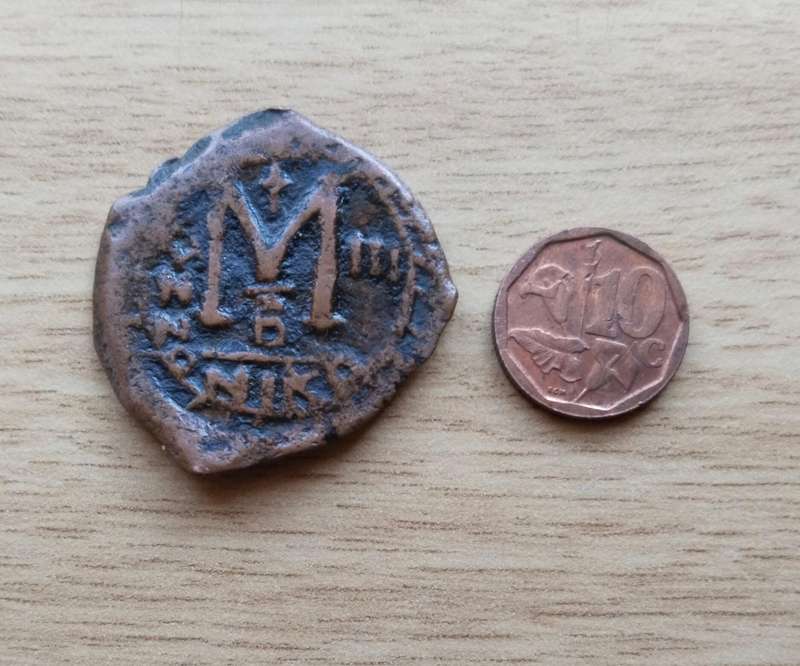 Roman Byzantine empire Unresearched old coin.