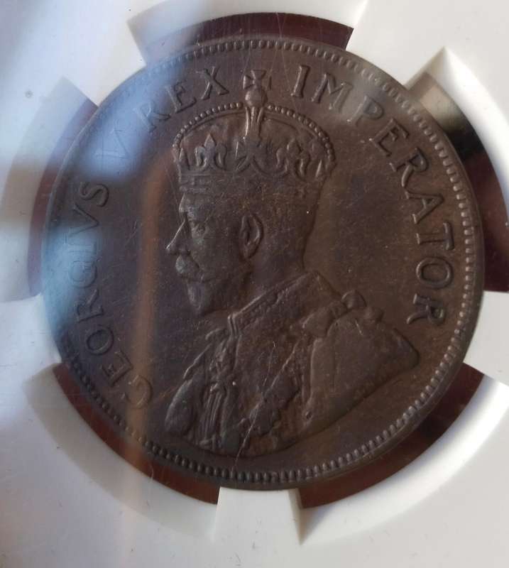 South Africa 1926 SANGS XF40 BN Penny.