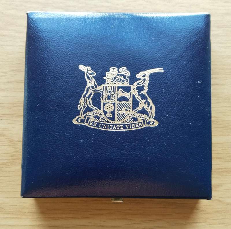 South Africa 1988 Les Huguenots Silver Proof R1.