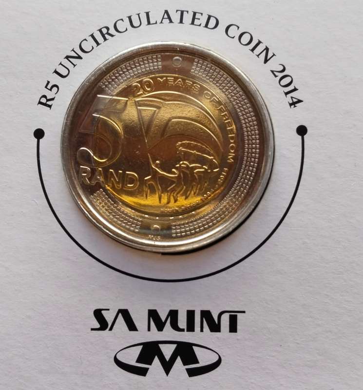South Africa 20 Years of Democracy Coin Set.