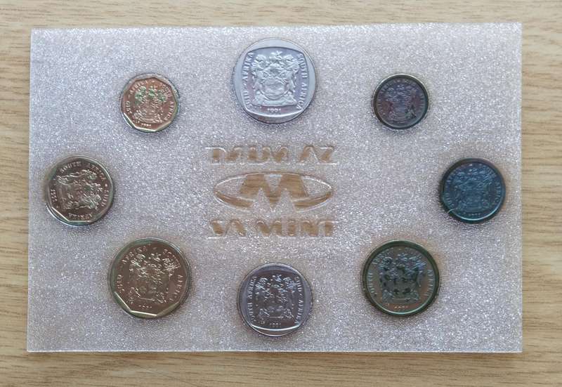 South Africa 1991 UNC Mint Pack