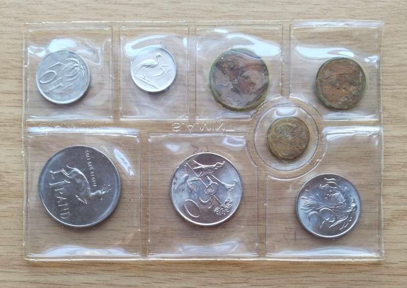 South Africa 1979 UNC Coin Set.