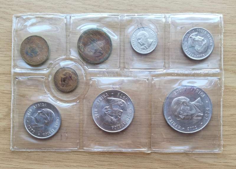 South Africa 1979 UNC Coin Set.