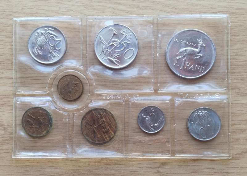 South Africa 1979 UNC Coin Set.