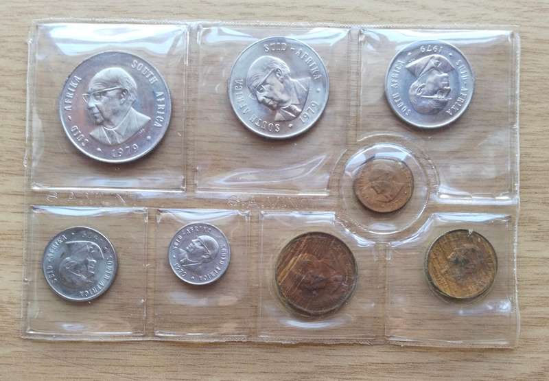 South Africa 1979 UNC Coin Set.