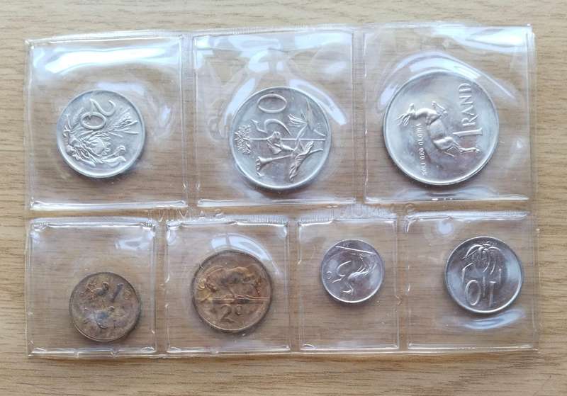 South Africa 1983 UNC Pack coin set.