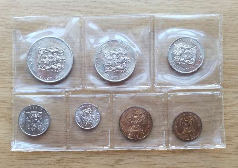 South Africa 1983 UNC Pack coin set.