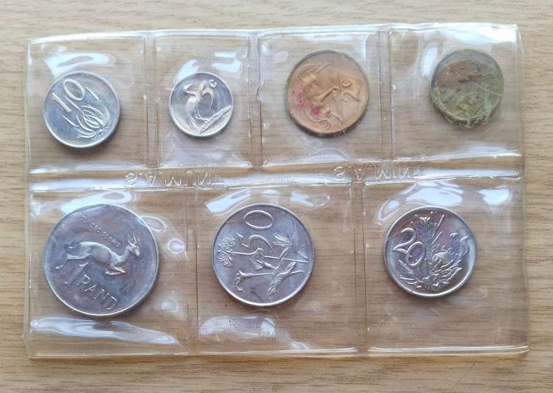 South Africa 1981 UNC Coin Set.