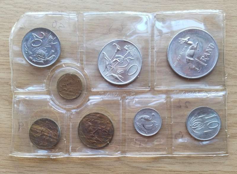 South Africa 1979 UNC Coin Set.