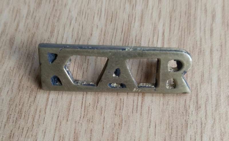 Rhodesia Kings Rifles Africa Badge.