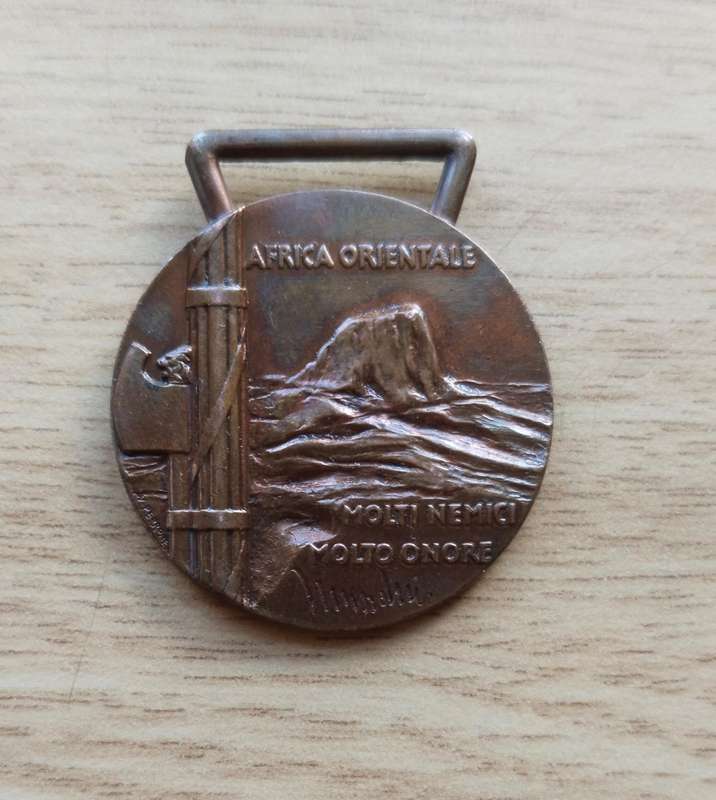 Italy WW11 Ethiopia Africa Orientale Medal. East Africa.