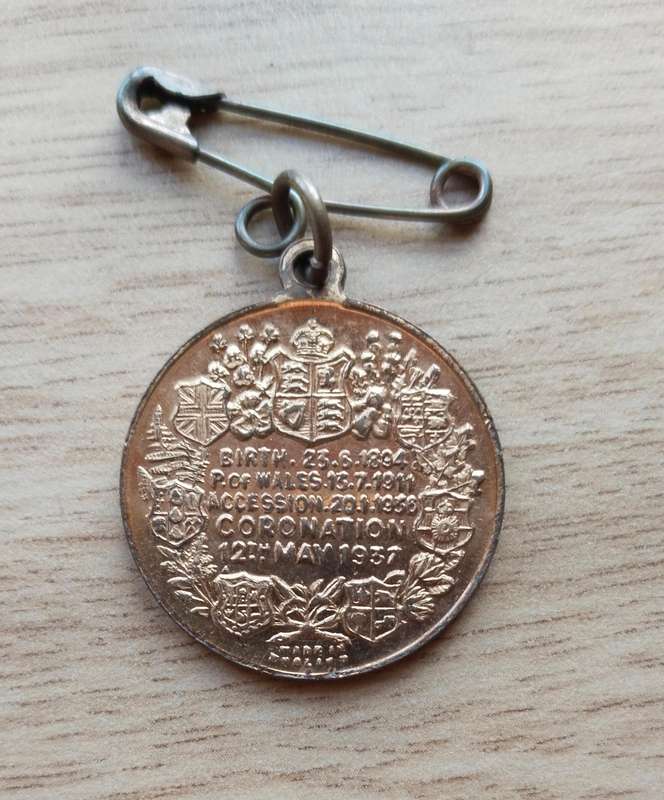 Great Britain King Edward V111 Coronation Medal 12Th May 1937.