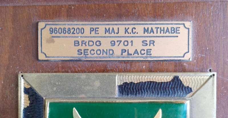 Brigadier General Mahabe Chris Botswana, Ethiopia and Malawi Defence Force Plaques. Great big set.