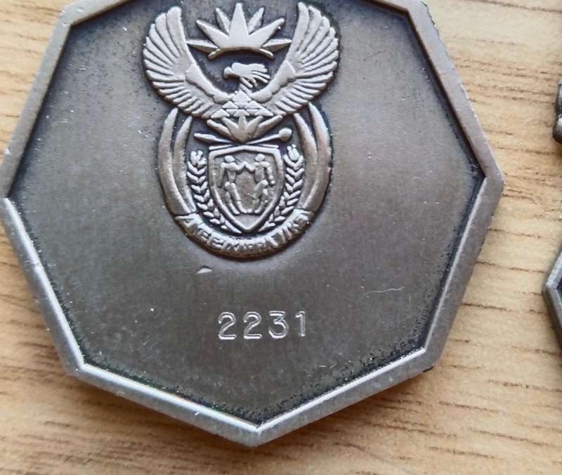 SANDF Full and Miniature Group Medals Awarded to SARGENT FFW BIESKE