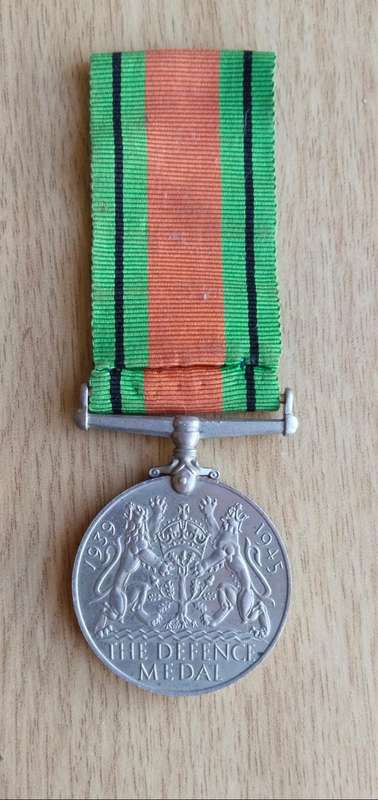 WW11 Defence Medal 1939-1945