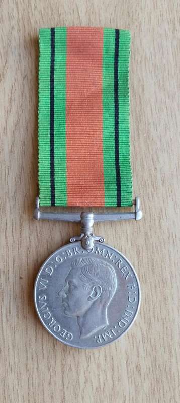 WW11 Defence Medal 1939-1945