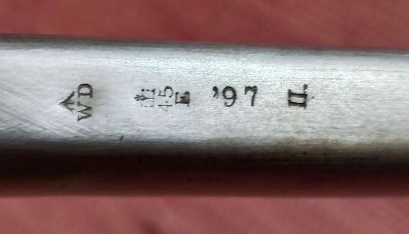 Boer War Period Rare 1897 long Battle Sword With Scabbard. 925mm long.