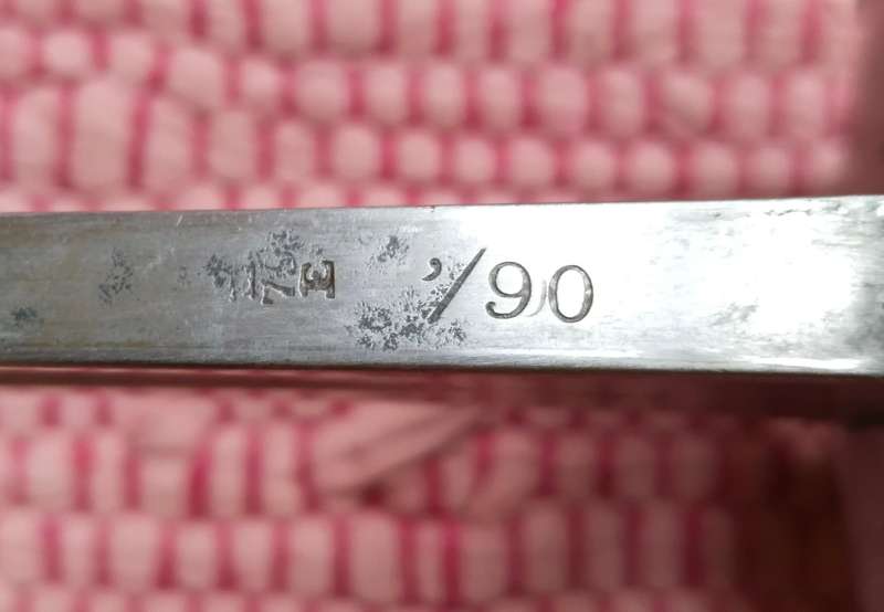Boer War Period Rare 1897 long Battle Sword With Scabbard. 925mm long.