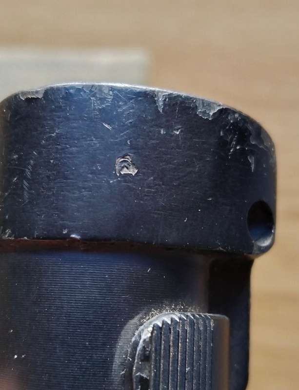 SANDF Old R1 Rifle Bayonet With Scabbard.