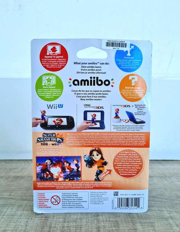 Super Smash Bros Mii Gunner Amiibo