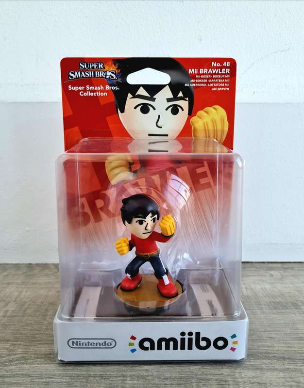 Super Smash Bros Mii Brawler Amiibo