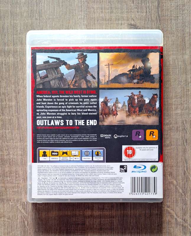 Red Dead Redemption - Playstation 3 (PS3)