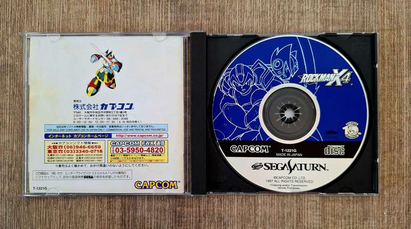 Megaman X4 - Sega Saturn