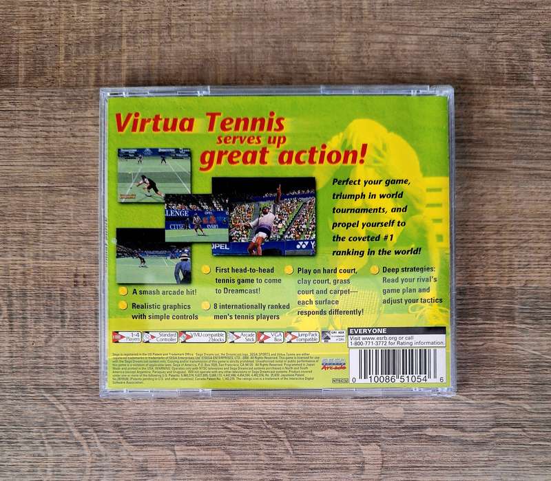 Virtua Tennis - Sega Dreamcast