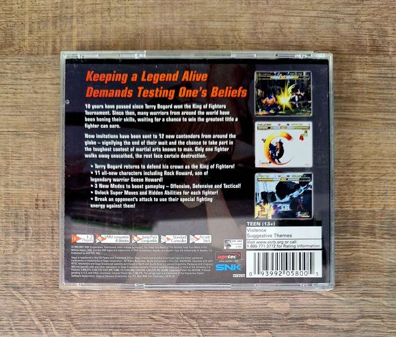 Fatal Fury: Mark of the Wolves - Sega Dreamcast