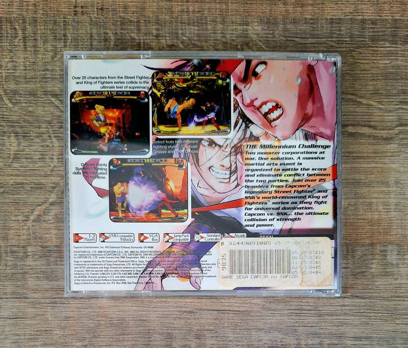 Capcom vs SNK - Sega Dreamcast