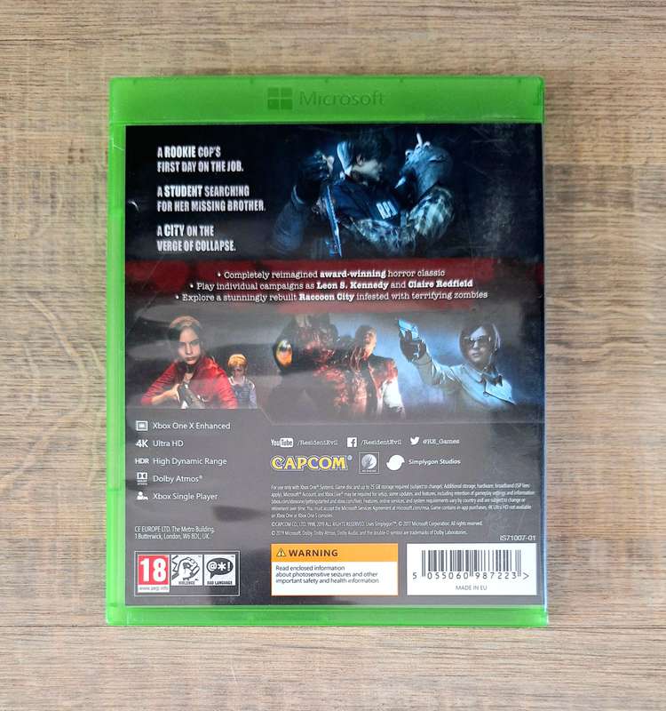 Resident Evil 2 - Xbox One