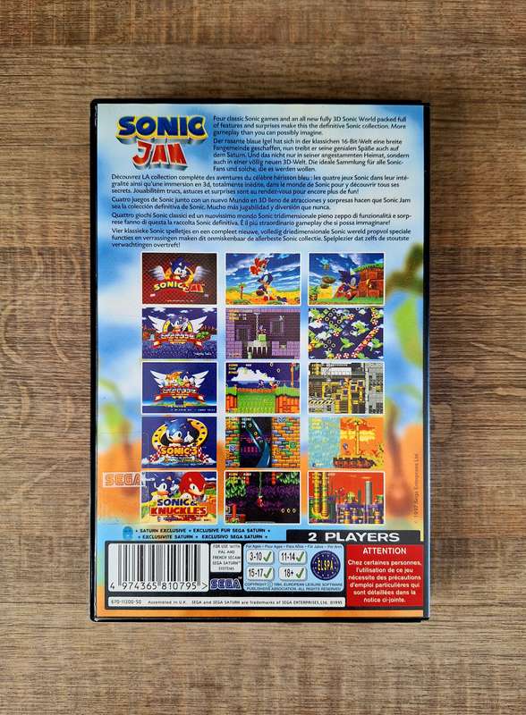 Sonic Jam - Sega Saturn