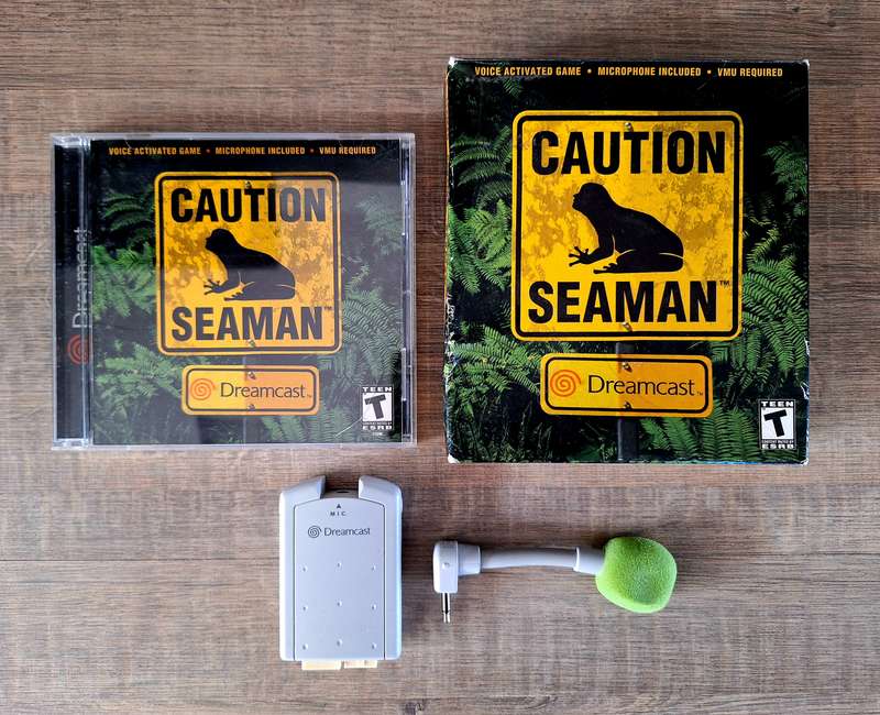 Seaman Microphone Bundle - Sega Dreamcast