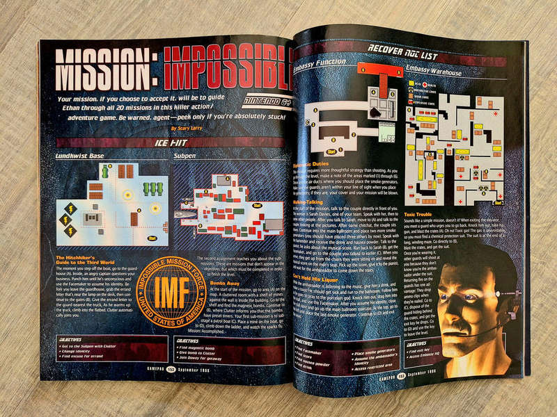 Gamepro Magazine from September 1998