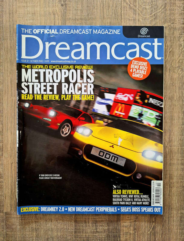 Official Sega Dreamcast Magazine from October 2000