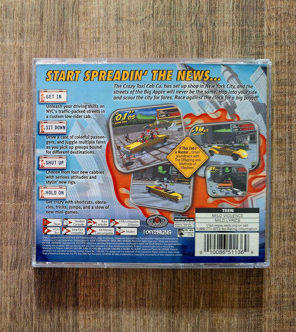 Crazy Taxi 2 - Sega Dreamcast