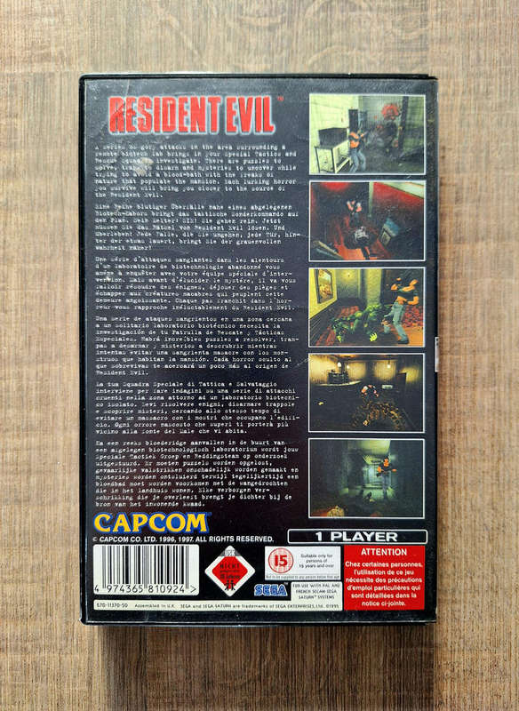 Resident Evil - Sega Saturn