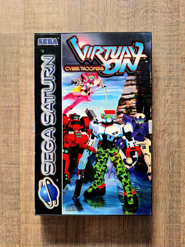 Virtual On + Twin Stick Arcade Controller Bundle - Sega Saturn