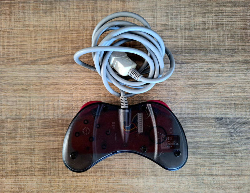 Sega Saturn Clear Skeleton Controller