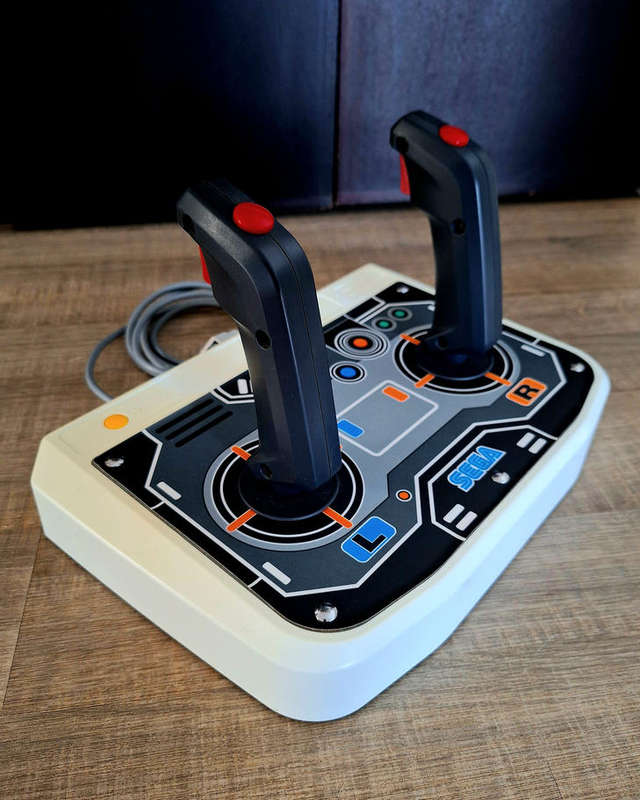 Virtual On + Twin Stick Arcade Controller Bundle - Sega Saturn