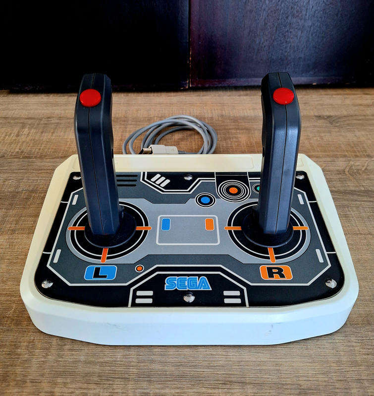 Virtual On + Twin Stick Arcade Controller Bundle - Sega Saturn