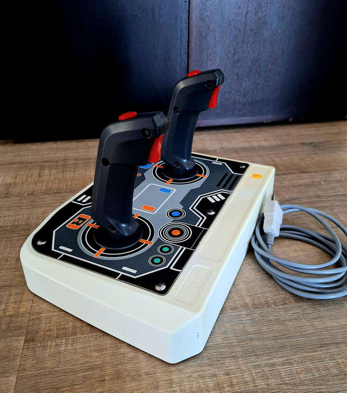 Virtual On + Twin Stick Arcade Controller Bundle - Sega Saturn