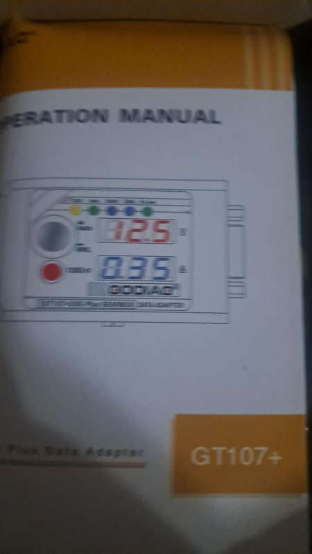 Foxflash  OTB adaptor godiag gt107+ and bootgpt