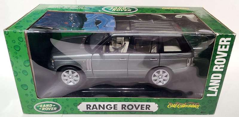 *PRE-LOVED/BOXED* 1/18 ERTL Collectibles Range Rover 2002 Giverney Grey (40604-1HC)