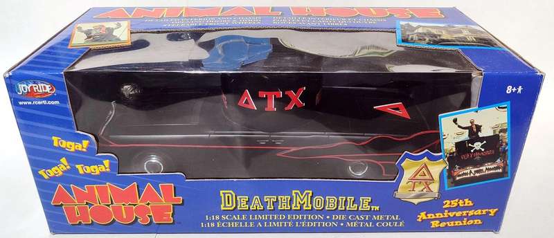 *VERY RARE/PRE-LOVED/BOXED* 1/18 Joyride Animal House DeathMobile 25th Anniversary Reunion (33263)