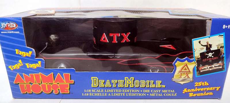 *VERY RARE/PRE-LOVED/BOXED* 1/18 Joyride Animal House DeathMobile 25th Anniversary Reunion (33263)