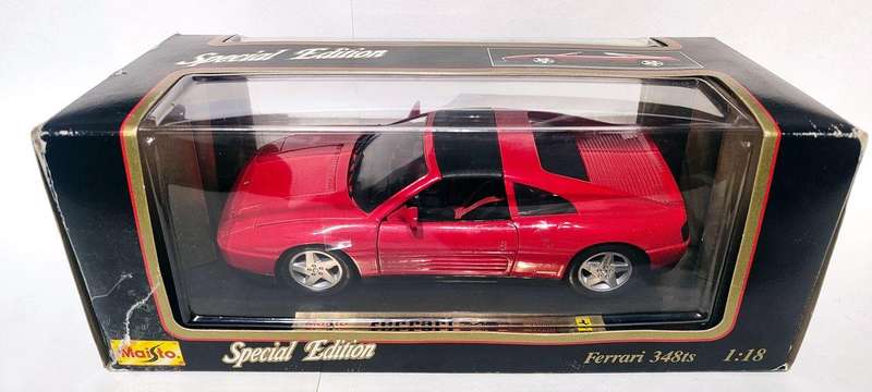 **Pre-Loved/Boxed** 1/18 Maisto Special Edition Ferrari 348 ts 1990 Red (31804)