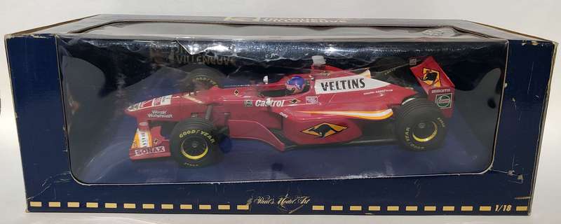 **RARE, BOXED & AS NEW** 1/18 Minichamps/Pauls Model Art Williams FW20 Jacques Villeneuve #1