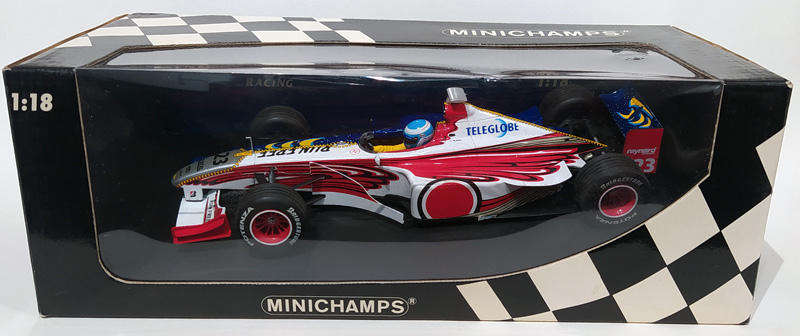 **VERY RARE & AS NEW** 1/18 Minichamps BAR Honda 01 - Mika Salo